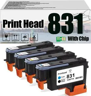 831 CZ677A CZ678A CZ679A CZ680A Print Head Printhead, Compatible for HP 110 310 315 330 335 360 365 370 560 570 Printers High Print Volume with Chip Combo Pack 831 CZ677A CZ678A CZ679A CZ680A Print Head Printhead, Compatible for HP 110 310 315 330 335 360 365 370 560 570 Printers High Print Volume with Chip Combo Pack