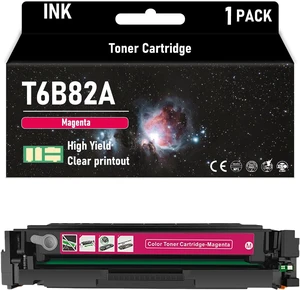 T6B82A High Yield Black 1500 Pages Color 1400 Pages Toner Cartridge Compatible for HP Compatible Replacement for HP Color Laserjet Pro M280nw M281fdn M281fdw Printers,Magenta T6B82A High Yield Black 1500 Pages Color 1400 Pages Toner Cartridge Compatible for HP Compatible Replacement for HP Color Laserjet Pro M280nw M281fdn M281fdw Printers,Magenta