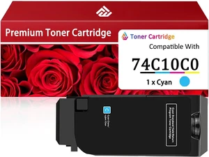 CS720 Toner Cartridge Compatible for Lexmark CS720 74C10C0 Cyan Toner Cartridges Work for Lexmark CS720 CS725 CX725 CS720de CS720dte Printers CS720 Toner Cartridge Compatible for Lexmark CS720 74C10C0 Cyan Toner Cartridges Work for Lexmark CS720 CS725 CX725 CS720de CS720dte Printers