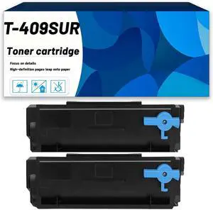 T-409SUR T-409 Black Toner Cartridge Compatible for Toshiba E-Studio 409P 409S 409AS 409CP 409CS 409 Printers High Yield 20,000 Pages Vivid Color 2 Pack Black T-409SUR T-409 Black Toner Cartridge Compatible for Toshiba E-Studio 409P 409S 409AS 409CP 409CS 409 Printers High Yield 20,000 Pages Vivid Color 2 Pack Black