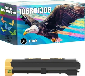 106R01306 Toner Cartridges Compatible for Xerox WorkCentre 5222 5225 5230 Printers, High Yield 30000 Pages, Bright Colors Clear Printing (Black) 106R01306 Toner Cartridges Compatible for Xerox WorkCentre 5222 5225 5230 Printers, High Yield 30000 Pages, Bright Colors Clear Printing (Black)