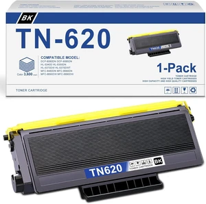 TN620 Toner Cartridge High Yield Replacement for TN 620 TN 620 HL-5240 HL-5250 HL-5340 HL-5370 MFC-8460 MFC-8480 MFC-8680 MFC-8690 MFC-8860 MFC-8890 DCP-8060 DCP-8065DN Printer Ink, 1 Black TN620 Toner Cartridge High Yield Replacement for TN 620 TN 620 HL-5240 HL-5250 HL-5340 HL-5370 MFC-8460 MFC-8480 MFC-8680 MFC-8690 MFC-8860 MFC-8890 DCP-8060 DCP-8065DN Printer Ink, 1 Black