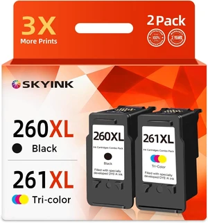 260XL 261XL Compatible Ink Cartridges Replacement for Canon 260 261 XL PG-260 PG260 CL-261 Ink(Black Color Combo, 2 Pack) Work with TS6420 TS6400 TS6420a TR7020 TR7020a TR7022 TS5300 TS5320 Printer 260XL 261XL Compatible Ink Cartridges Replacement for Canon 260 261 XL PG-260 PG260 CL-261 Ink(Black Color Combo, 2 Pack) Work with TS6420 TS6400 TS6420a TR7020 TR7020a TR7022 TS5300 TS5320 Printer