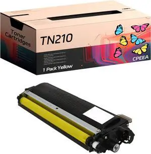 TN210 Toner Cartridges Compatible with Brother MFC-9010CN MFC-9120CN MFC-9125CN MFC-9320CW MFC-9325CW Printers, High Yield 3500 Pages, Reliable Performance (Yellow) TN210 Toner Cartridges Compatible with Brother MFC-9010CN MFC-9120CN MFC-9125CN MFC-9320CW MFC-9325CW Printers, High Yield 3500 Pages, Reliable Performance (Yellow)