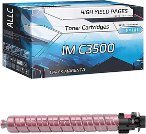 ALLC Compatible with Ricoh IM C3000 IM C3500 Toner Cartridges IM C3500, High Yield 32000 Pages, Experience Superior Printing (Magenta) ALLC Compatible with Ricoh IM C3000 IM C3500 Toner Cartridges IM C3500, High Yield 32000 Pages, Experience Superior Printing (Magenta)