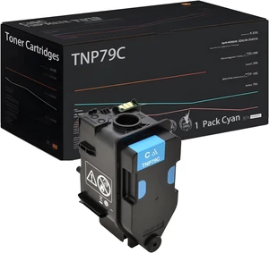 TNP79 TNP79K TNP79C TNP79M TNP79Y Toner Cartridge Compatible for Konica Minolta AAJW130 AAJW430 AAJW330 AAJW230 for bizhub C3350i C4050i Printers - High Yield 15000 Pages (1 Pack Cyan) TNP79 TNP79K TNP79C TNP79M TNP79Y Toner Cartridge Compatible for Konica Minolta AAJW130 AAJW430 AAJW330 AAJW230 for bizhub C3350i C4050i Printers - High Yield 15000 Pages (1 Pack Cyan)