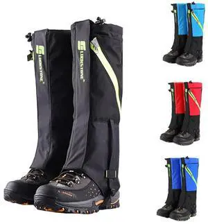 Outdoor Hiking Boots Cover Gaiters Waterproof Leg Protection Snow Legging Tools-Blue (adult style) Outdoor Hiking Boots Cover Gaiters Waterproof Leg Protection Snow Legging Tools-Blue (adult style)