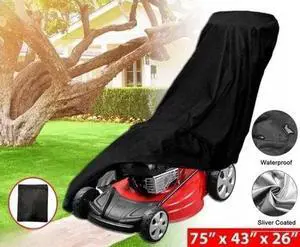 Waterproof Lawn Mower Cover Heavy Duty UV Protector for Push Mower Universal Fit Waterproof Lawn Mower Cover Heavy Duty UV Protector for Push Mower Universal Fit