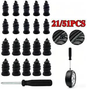 21PCS Car Vacuum Tire Repair Rubber Nail Screw Nails + Screwdriver Fast Tool Set 21PCS Car Vacuum Tire Repair Rubber Nail Screw Nails + Screwdriver Fast Tool Set