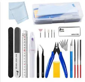 25Pcs Gundam Model Tool Set Craft Kit for Car Craft Assembly Building Basic Set 25Pcs Gundam Model Tool Set Craft Kit for Car Craft Assembly Building Basic Set