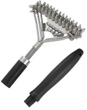 18" BBQ Grill Brush,Stainless Steel Bristle Free Grill Brush Tool BBQ Cleaning 18" BBQ Grill Brush,Stainless Steel Bristle Free Grill Brush Tool BBQ Cleaning
