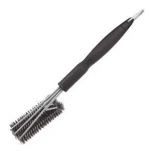 18" BBQ Grill Brush,Stainless Steel Bristle Free Grill Brush Tool BBQ Cleaning 3-head no scraper 18" BBQ Grill Brush,Stainless Steel Bristle Free Grill Brush Tool BBQ Cleaning 3-head no scraper