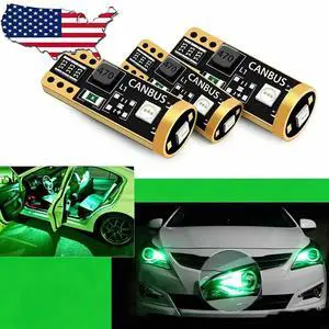 3PCS T10 194 168 2825 W5W LED License Plate Lights Bulb White Red Amber Blue 3PCS T10 194 168 2825 W5W LED License Plate Lights Bulb White Red Amber Blue