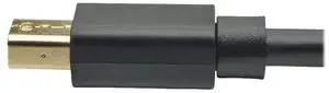 Tripp Lite Eaton Series P583-003-BK Mini DisplayPort to DisplayPort Cable 3 ft, 4K 60Hz, DP 1.2, Gold Latching Connectors, Black, Cloud Care Pre-Configured Bundle Eligible (50 Pack) Tripp Lite Eaton Series P583-003-BK Mini DisplayPort to DisplayPort Cable 3 ft, 4K 60Hz, DP 1.2, Gold Latching Connectors, Black, Cloud Care Pre-Configured Bundle Eligible (50 Pack)