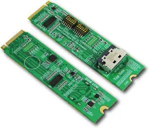 Micro SATA Cables|M.2 M-Key PCIe 4.0 with ReDriver to MCIO 38P Adapter Micro SATA Cables|M.2 M-Key PCIe 4.0 with ReDriver to MCIO 38P Adapter