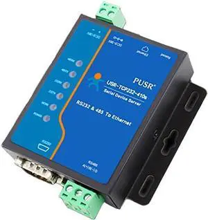 JMT M7 Version USR-TCP232-410s Serial Ethernet Converter 400MHz RS232/RS485 to TCP/IP Server Support DHCP/Modbus TCP/RTU JMT M7 Version USR-TCP232-410s Serial Ethernet Converter 400MHz RS232/RS485 to TCP/IP Server Support DHCP/Modbus TCP/RTU