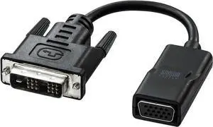 Sanwa Supply AD-DV08VGA DVI to VGA Converter Adapter Sanwa Supply AD-DV08VGA DVI to VGA Converter Adapter