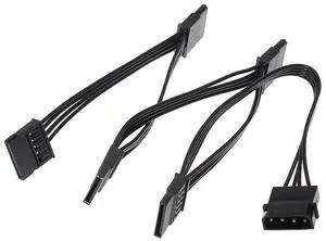 10PC IDE 4Pin to 5 SATA 15 Pin Power Splitter Line PC Power Conversion Line Hard Disk Drive Power Supply Extension Cable 10PC IDE 4Pin to 5 SATA 15 Pin Power Splitter Line PC Power Conversion Line Hard Disk Drive Power Supply Extension Cable