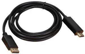 1.8M HD Adapter Cable 4K DisplayPort to HDMI-Compatible Cable Adapter Convert Large DP to HDMI-Compatible 1.8M HD Adapter Cable 4K DisplayPort to HDMI-Compatible Cable Adapter Convert Large DP to HDMI-Compatible