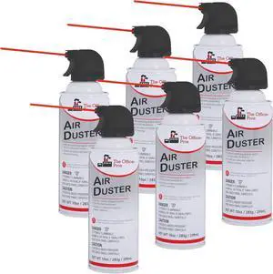Can Air, Air Duster, 10oz Can, Can Air Duster for Computer, Compressed Canned Air, Electronic Keyboard Cleaner - 10oz Can - 6 Cans Can Air, Air Duster, 10oz Can, Can Air Duster for Computer, Compressed Canned Air, Electronic Keyboard Cleaner - 10oz Can - 6 Cans