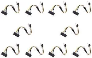 6 Pin to ATX 24 Pin Power Supply Cable 24P to 6P for 600 G1 600G1 800G1 Mainboard 6 Pin to ATX 24 Pin Power Supply Cable 24P to 6P for 600 G1 600G1 800G1 Mainboard