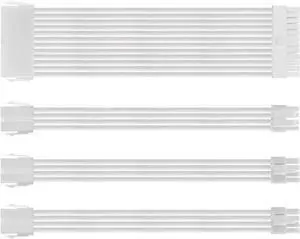 24Pin ATX PSU 18AWG Sleeved Cable Extension Kit Power Supply Cable Kit for ATX CPU GPU Modular Power Supply Unit Connectors 30cm 24Pin ATX PSU 18AWG Sleeved Cable Extension Kit Power Supply Cable Kit for ATX CPU GPU Modular Power Supply Unit Connectors 30cm