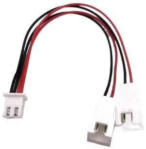Fan Cable GPU XH2.54 2/3/4/5/6Pin 1 to 2 Way CPU PWM Fan Connector Cable Lead Y Splitter Split Two Fan Line(2P,26AWG_10 PCS_10CM) Fan Cable GPU XH2.54 2/3/4/5/6Pin 1 to 2 Way CPU PWM Fan Connector Cable Lead Y Splitter Split Two Fan Line(2P,26AWG_10 PCS_10CM)