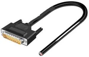RS232 Connector Cable 24AWG 9/15/25 Pin Soldering-Free Signal Line Male Female DB15 DB25 Serial Port Plug Shielded Data Wire(DB25 Male,1M) RS232 Connector Cable 24AWG 9/15/25 Pin Soldering-Free Signal Line Male Female DB15 DB25 Serial Port Plug Shielded Data Wire(DB25 Male,1M)