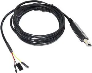 ZHANGLH F&T>D*I FT232RL USB to RS232 Converter 4PIN 4 Way DEBUG Download Cable for with PINOUT VCC GND TXD RXD(5M) ZHANGLH F&T>D*I FT232RL USB to RS232 Converter 4PIN 4 Way DEBUG Download Cable for with PINOUT VCC GND TXD RXD(5M)