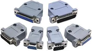 1/2sets DB Adapter Connector Plug D Type RS232 COM Serial 9/15/25/37 Pin Ho*/le Port Socket Female Male Screw Installation Shell(DB25 Male,2set) 1/2sets DB Adapter Connector Plug D Type RS232 COM Serial 9/15/25/37 Pin Ho*/le Port Socket Female Male Screw Installation Shell(DB25 Male,2set)