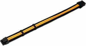 Premium Black 1x24Pin, 2x4+4(8P) CPU, 3xPCIE 6+2P GPU/PCIE Basic PSU Extension Cable Kit 4mm Sleeved Motherboard Power Cord(20cm) Premium Black 1x24Pin, 2x4+4(8P) CPU, 3xPCIE 6+2P GPU/PCIE Basic PSU Extension Cable Kit 4mm Sleeved Motherboard Power Cord(20cm)