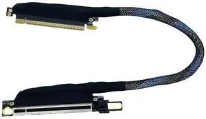 Flexible PCIE 5.0 X16 Extension Cable for GPU Graphics Card Offering Fast Data Transmission High-Frequency Low Impedance Flexible PCIE 5.0 X16 Extension Cable for GPU Graphics Card Offering Fast Data Transmission High-Frequency Low Impedance