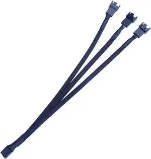 Wen ST 100Pcs/lot Computer Fan Cable ON/E in Three 4pin Expansion Cable Pwm Temperature Control Cooling Fan Hub Wen ST 100Pcs/lot Computer Fan Cable ON/E in Three 4pin Expansion Cable Pwm Temperature Control Cooling Fan Hub