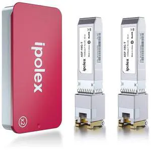 ipolex 10GBase-T SFP+ to RJ45 Transceiver, up to 30 Meter, for Cisco, Ubiquiti UF-RJ45-10G, UniFi UACC-CM-RJ45-MG, Meraki, Qnap, Fortinet, Netgear AXM765, Supermicro, TP-Link, 2 Pack ipolex 10GBase-T SFP+ to RJ45 Transceiver, up to 30 Meter, for Cisco, Ubiquiti UF-RJ45-10G, UniFi UACC-CM-RJ45-MG, Meraki, Qnap, Fortinet, Netgear AXM765, Supermicro, TP-Link, 2 Pack