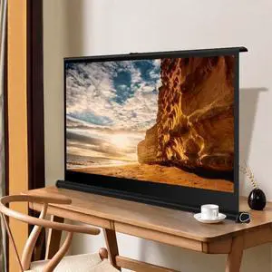 Projector Screen, Portable Mobile 50 Inch Projector Screen, Retractable Pull up Screen, Simple Setup, Wide-Angle, 16:9 Movie Screen for Indoor, Outdoor, Home Theater, Office, Tabletop Screen(4:3,30") Projector Screen, Portable Mobile 50 Inch Projector Screen, Retractable Pull up Screen, Simple Setup, Wide-Angle, 16:9 Movie Screen for Indoor, Outdoor, Home Theater, Office, Tabletop Screen(4:3,30")