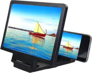 Foldable Phone Screen Magnisfier HD Phone Amplifier with Folding Stand Portable Movie Video Enlarger Technology 3D Movies Phone Projector Gadgets for Gifts Foldable Phone Screen Magnisfier HD Phone Amplifier with Folding Stand Portable Movie Video Enlarger Technology 3D Movies Phone Projector Gadgets for Gifts