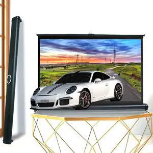 30" 50" Tabletop Projection Screen, Manual Pull Up Projector Screen Tripod Stand, Foldable Portable, 16:9 HD Floor Standing Movie Screen for School Office Meeting(50inch-4:3) 30" 50" Tabletop Projection Screen, Manual Pull Up Projector Screen Tripod Stand, Foldable Portable, 16:9 HD Floor Standing Movie Screen for School Office Meeting(50inch-4:3)