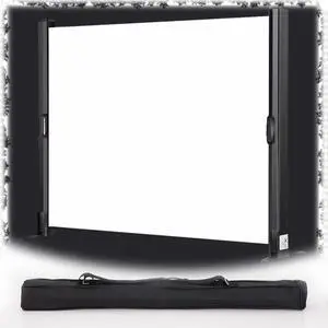 Outdoor Portable Little Screen 40in Indoor Retractable Projector Screen 50in for Schools Meeting Conference Backyard Movie Night(16:9,40in) Outdoor Portable Little Screen 40in Indoor Retractable Projector Screen 50in for Schools Meeting Conference Backyard Movie Night(16:9,40in)