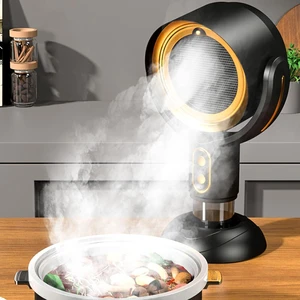 Portable Range Hood, 2-Speed Kitchen Exhaust Fan with Detachable Filter and Oil Collection Cup, USB Rechargeable Portable Hood for Indoor BBQ and Hot Pot Portable Range Hood, 2-Speed Kitchen Exhaust Fan with Detachable Filter and Oil Collection Cup, USB Rechargeable Portable Hood for Indoor BBQ and Hot Pot