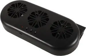 USB Car Ventilation Fan Easy to Install Exhaust Fan and Car Window Compact Cooling and Vehicle Air Circulation and Smoke Removal USB Powered Model USB Car Ventilation Fan Easy to Install Exhaust Fan and Car Window Compact Cooling and Vehicle Air Circulation and Smoke Removal USB Powered Model
