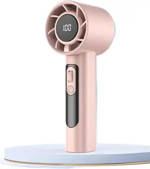Mini Handheld Fan, Handheld Portable Fan 100 Wind Speeds Adjustable Usb Charging Mini Outdoor Portable,for Travel/Outdoor/Camping(Pink) Mini Handheld Fan, Handheld Portable Fan 100 Wind Speeds Adjustable Usb Charging Mini Outdoor Portable,for Travel/Outdoor/Camping(Pink)