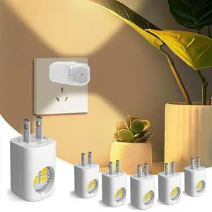 2-Pack LED Night Light Plug-in Wall Outlet Light, Soft White 3000K,Dusk to Dawn Nightlight,Ambient Lighting,Nightlight for Bedroom, Bathroom, Nursery, Hallway, Kitchen 2-Pack LED Night Light Plug-in Wall Outlet Light, Soft White 3000K,Dusk to Dawn Nightlight,Ambient Lighting,Nightlight for Bedroom, Bathroom, Nursery, Hallway, Kitchen
