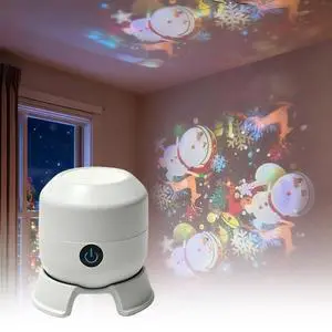 Christmas Dynamic Rotating LED Projector Light, 360° Rotating Ocean Wave Night Projection Night Light, Multi-Angle Projection Base, for Meditation, Bedroom, Home Theater Christmas Dynamic Rotating LED Projector Light, 360° Rotating Ocean Wave Night Projection Night Light, Multi-Angle Projection Base, for Meditation, Bedroom, Home Theater