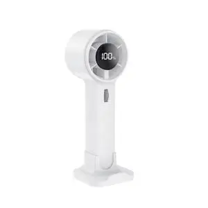 Portable Fan Handheld Fan, Rechargeable Mini Turbo Fan with 100 speed Levels, USB Personal Cooling Fan with Desktop Base, Traveling Cooling Fan Portable Fan Handheld Fan, Rechargeable Mini Turbo Fan with 100 speed Levels, USB Personal Cooling Fan with Desktop Base, Traveling Cooling Fan