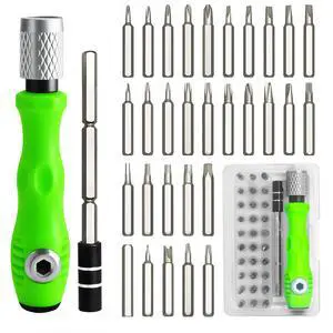 32 in 1 Small Precision Screwdriver Set, Zoikuloi Magnetic Mini Screwdriver Set, Professional Tiny Repair Tool Kit for Glasses, Watches, Laptop, Electronics, Toys, Jewelry, Computers 32 in 1 Small Precision Screwdriver Set, Zoikuloi Magnetic Mini Screwdriver Set, Professional Tiny Repair Tool Kit for Glasses, Watches, Laptop, Electronics, Toys, Jewelry, Computers
