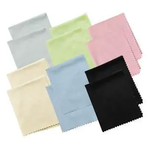 12 Pack Microfiber Cleaning Cloths Color Glasses Cloth Lens Wipes Cloth for Lenses, Screens, Cameras, Eyeglasses 6"x7" 12 Pack Microfiber Cleaning Cloths Color Glasses Cloth Lens Wipes Cloth for Lenses, Screens, Cameras, Eyeglasses 6"x7"