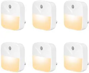4Pack Night Light Plug in, Warm White LED Nightlights with Smart Dusk to Dawn Sensor, Plug into Wall Nightlights Suitable for Bedroom, Bathroom, Hallway, Kitchen, Stairs, Kids, Adults, Kids Room 4Pack Night Light Plug in, Warm White LED Nightlights with Smart Dusk to Dawn Sensor, Plug into Wall Nightlights Suitable for Bedroom, Bathroom, Hallway, Kitchen, Stairs, Kids, Adults, Kids Room