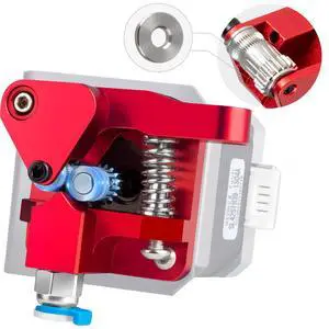 Redrex Dual Gear Ender 3 Extruder with Two Washers Metal Drive Feeder Upgrade Kit Compatible with Creality Ender 3 V2 Pro,Ender 3 Neo Series,CR10 3D Printer TPU Filament Supported(Motor Shaft>20mm) Redrex Dual Gear Ender 3 Extruder with Two Washers Metal Drive Feeder Upgrade Kit Compatible with Creality Ender 3 V2 Pro,Ender 3 Neo Series,CR10 3D Printer TPU Filament Supported(Motor Shaft>20mm)