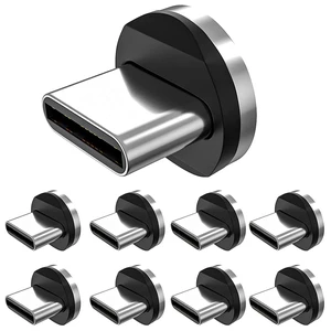 Magnetic Connector Tips Head for Type C Android Devices (9 Pack), Magnetic Phone Cable Adapter Magnetic Connector Tips Head for Type C Android Devices (9 Pack), Magnetic Phone Cable Adapter