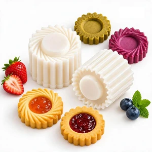 2-in-1 Double-Sided Sunflower Pastry Mold Press for DIY Cookie & Mooncake2 | 2-in-1 sunflower press: flip to switch, press to shape, pull apart to clean. Food-safe ABS, beginner friendly, DIY 2-in-1 Double-Sided Sunflower Pastry Mold Press for DIY Cookie & Mooncake2 | 2-in-1 sunflower press: flip to switch, press to shape, pull apart to clean. Food-safe ABS, beginner friendly, DIY